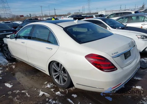 2020 Mercedes-Benz S 450 4Matic z USA, uszkodzony, nr VIN WDDUG6EB8LA514127